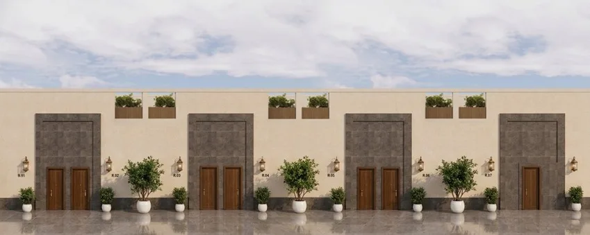 منظور إضافي 6، شاليهات فندقية، حي الشهداء