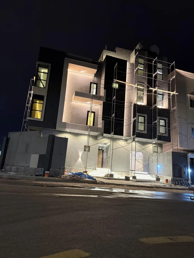 التشطيب، عمارة سكنية أربعة مستويات، المدينة المنورة
