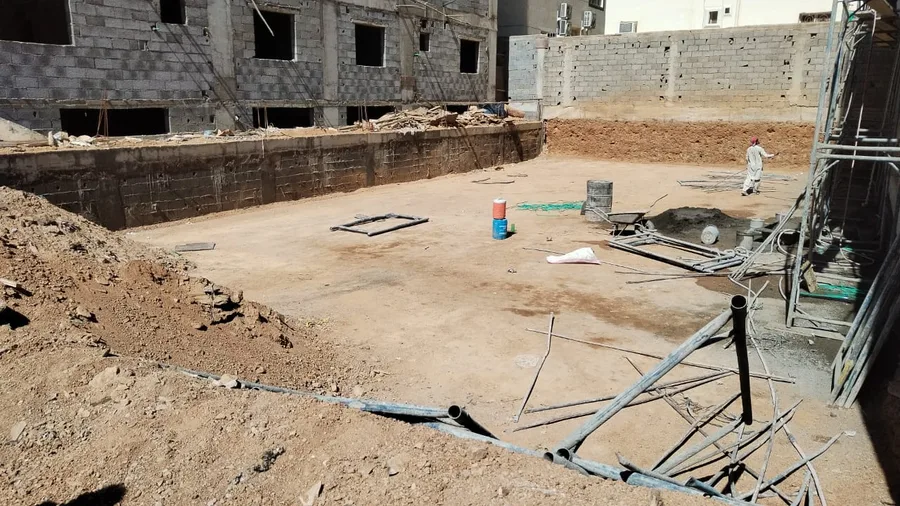 الحفر، مبنى سكني ثلاثة أدوار، حي طيبة