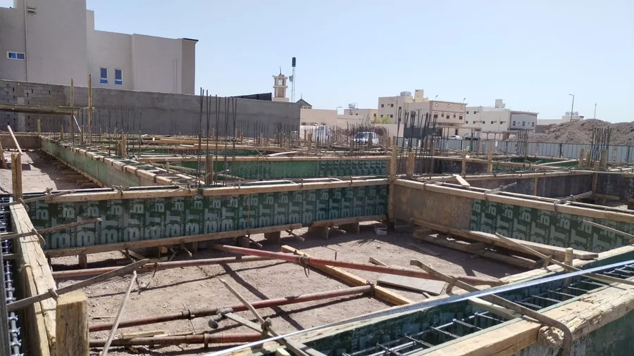 الميدة، مبنى سكني دورين، حي السكب